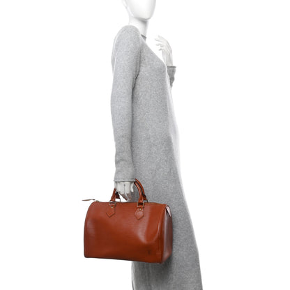 Louis Vuitton Epi Speedy 30 Kenyan Fawn 2 of 14