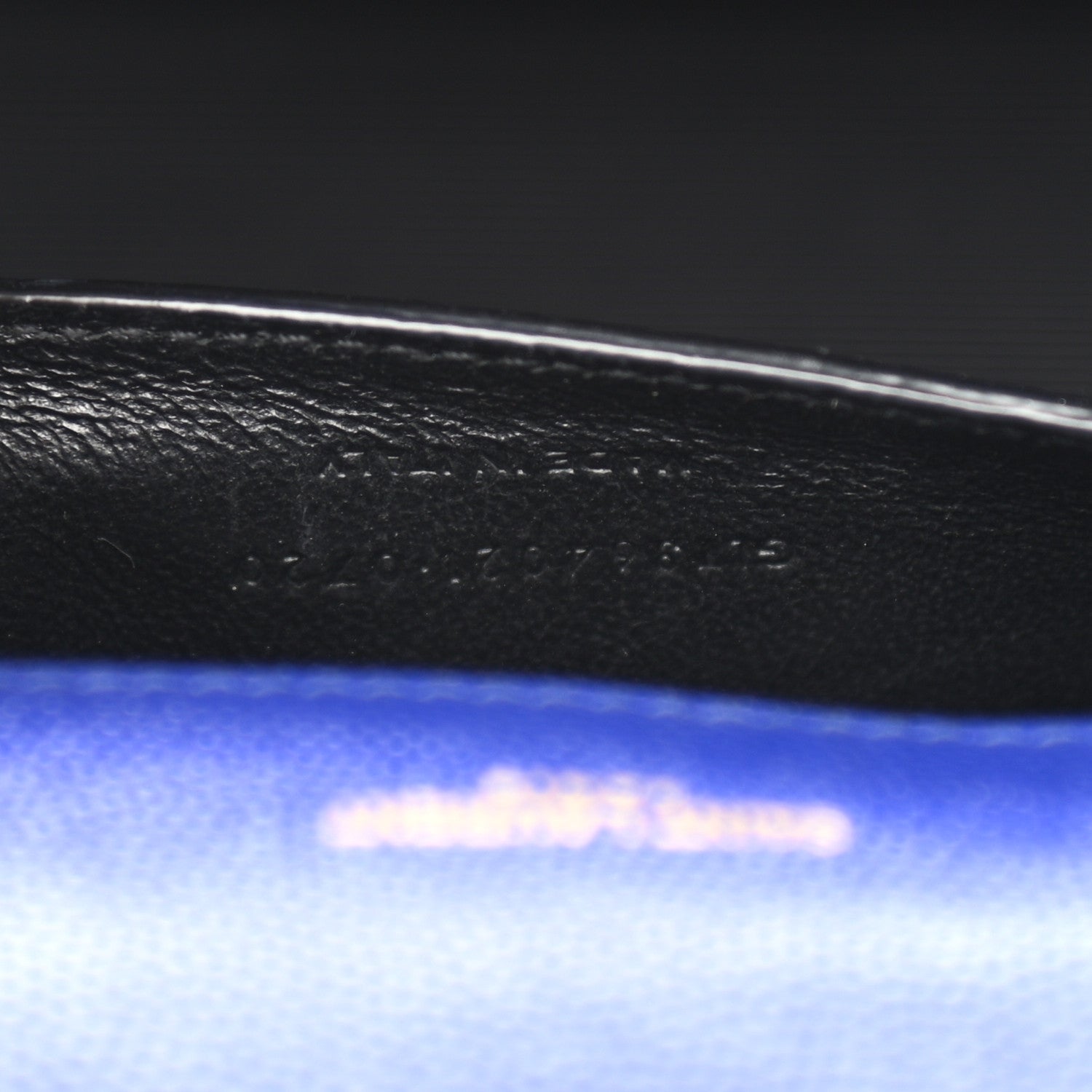 Saint Laurent Grain De Poudre Medium Classic Monogram Kate Satchel Flash Blue 10 of 13