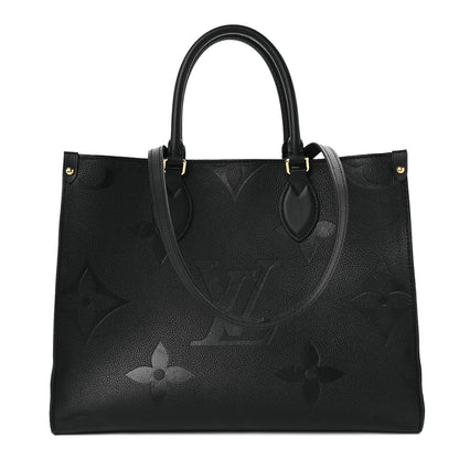 Louis Vuitton Empreinte Monogram Giant Onthego MM Black 1 of 8