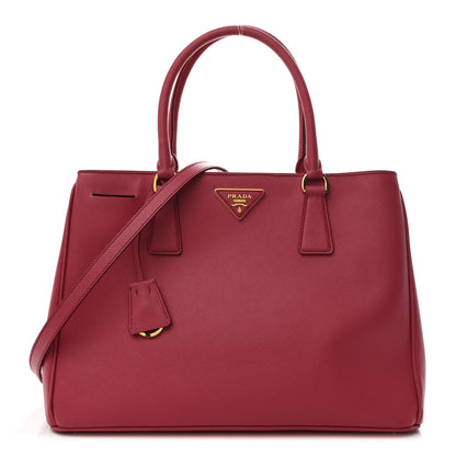 Prada Saffiano Lux Medium Tote Peonia 1 of 13