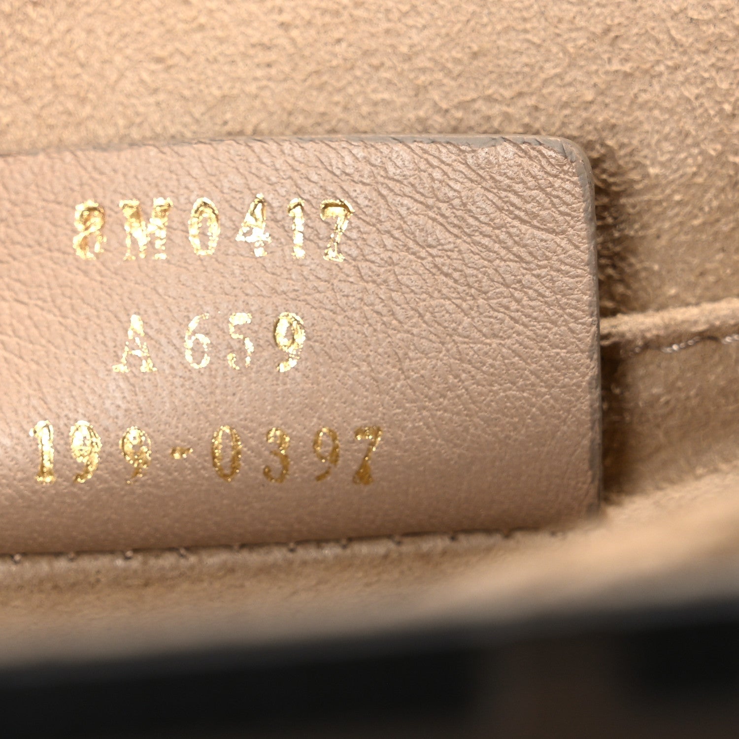 Fendi Vitello Liberty Bi-Color FF 1974 Embossed Small Kan U Shoulder Bag Maya Black 7 of 13