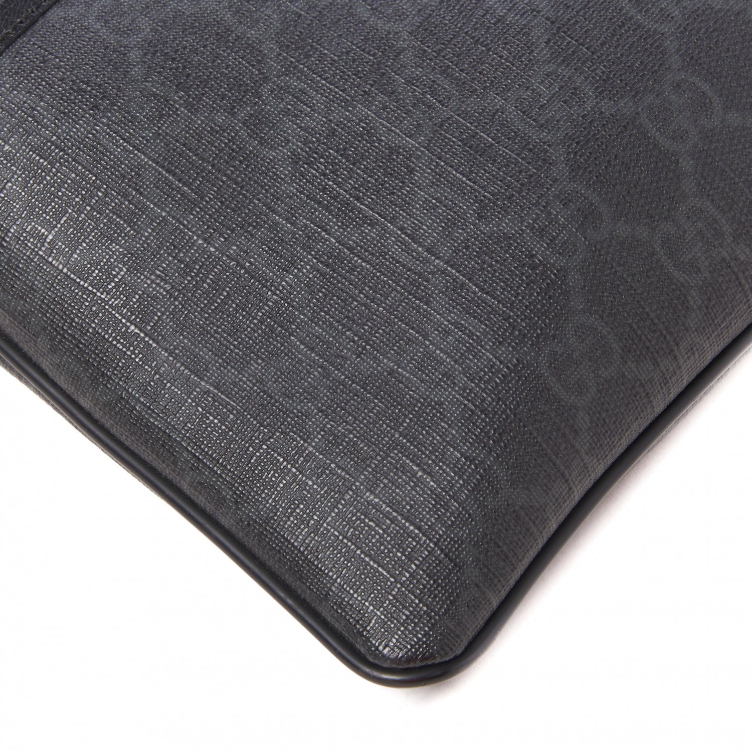 Gucci GG Plus Flat Messenger Bag Black Grey 6 of 9
