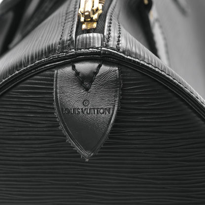 Louis Vuitton Epi Speedy 30 Black 6 of 11
