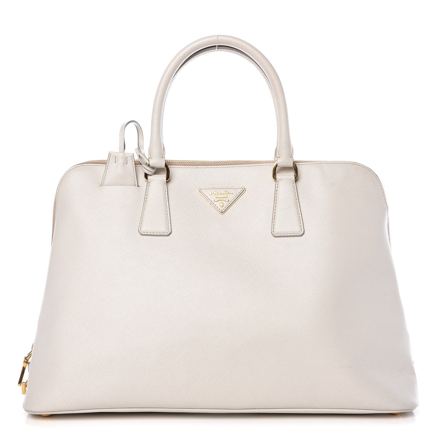 Saffiano Lux Large Promenade Tote Talco