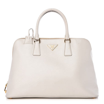 Prada Saffiano Lux Large Promenade Tote Talco 1 of 15