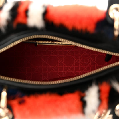 Christian Dior X NAMSA LEUBA Mink Fur Medium Lady Dior Art Multicolor 5 of 9