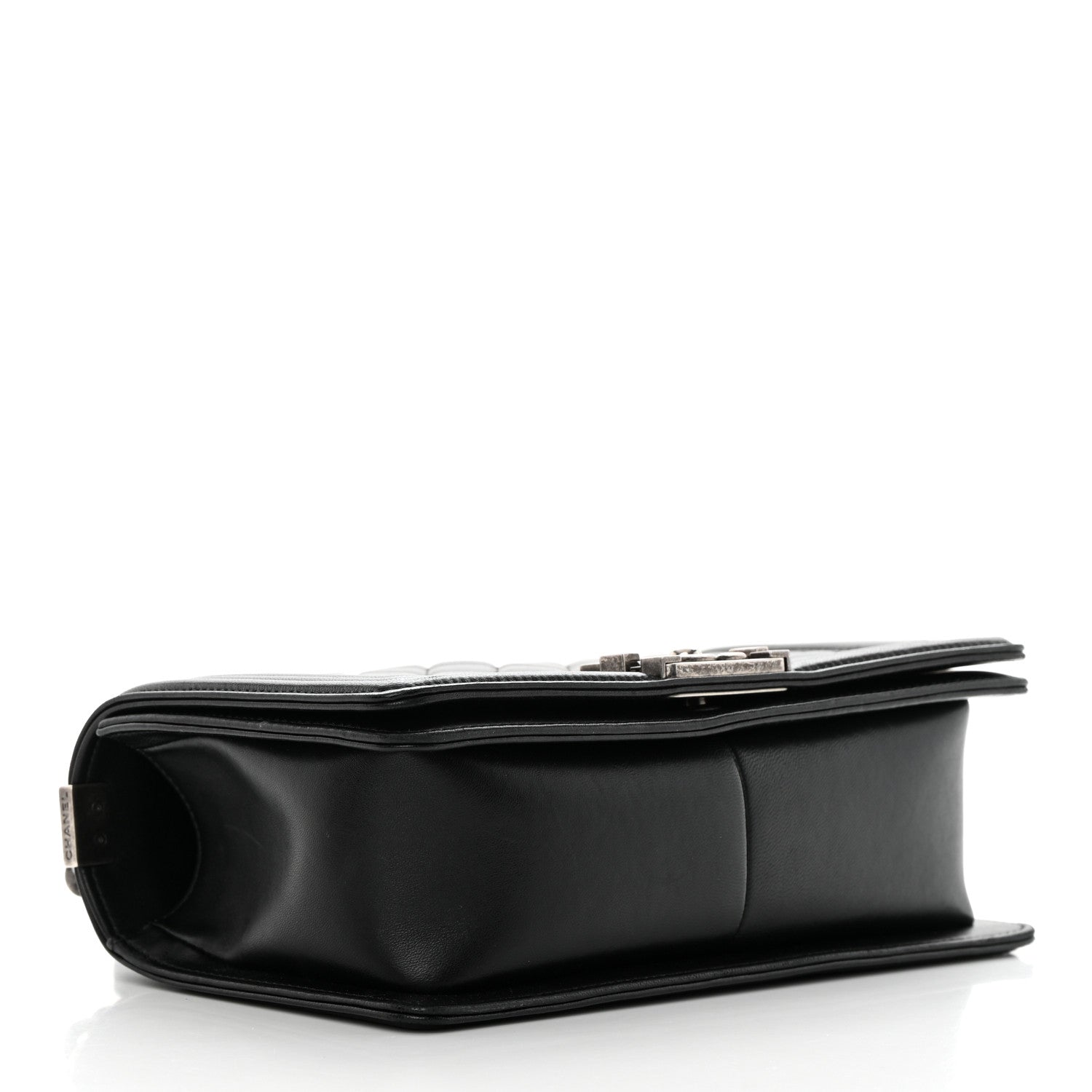 Chanel Lambskin Quilted Medium Boy Flap Black 4 of 16
