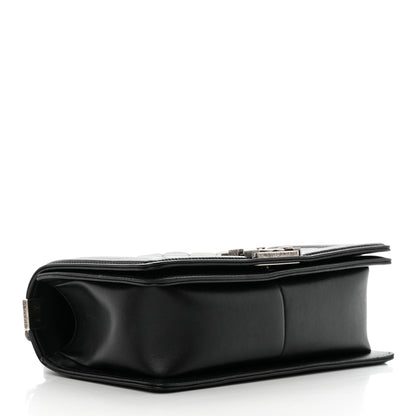 Chanel Lambskin Quilted Medium Boy Flap Black 4 of 16