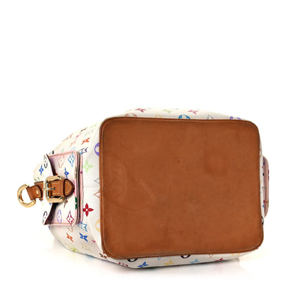 Louis Vuitton Monogram Multicolor Petit Noe White 4 of 17
