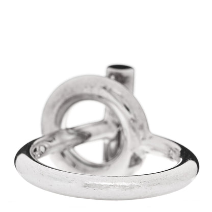 Hermes Sterling Silver GM Echappee Ring 53 6.5 3 of 5