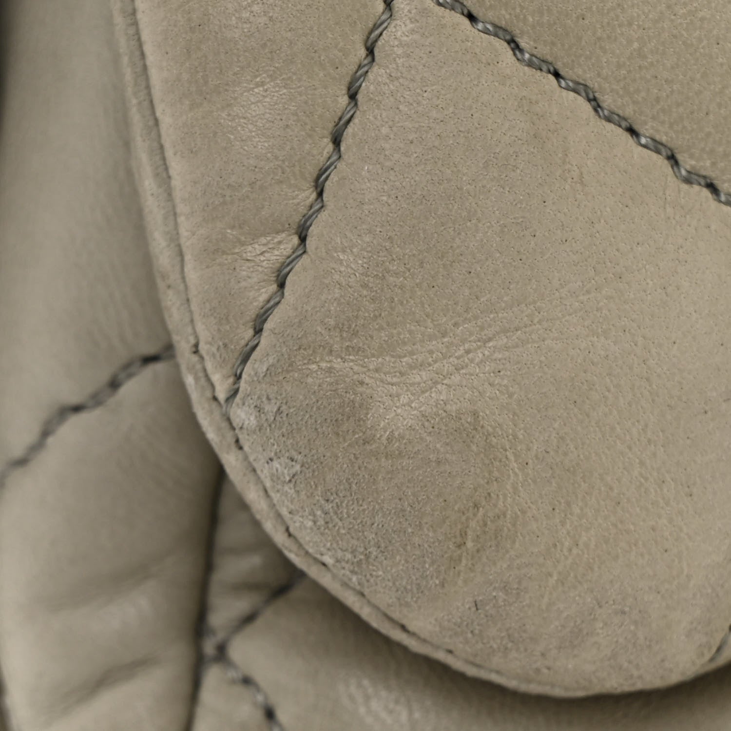Chanel Lambskin Maxi Quilted Chanel 3 Flap Bag Grey 18 of 25