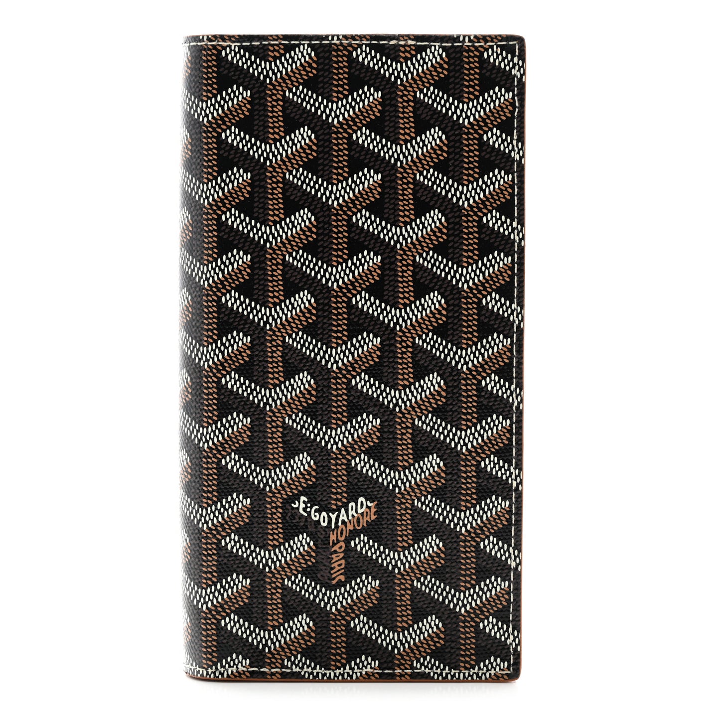 Goyardine Saint-Lambert Wallet Black Gold