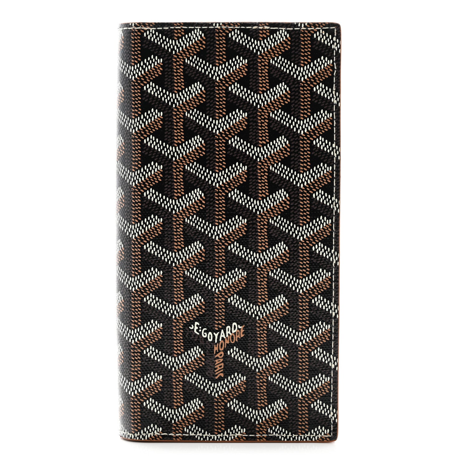 Goyard Goyardine Saint-Lambert Wallet Black Gold 1 of 6
