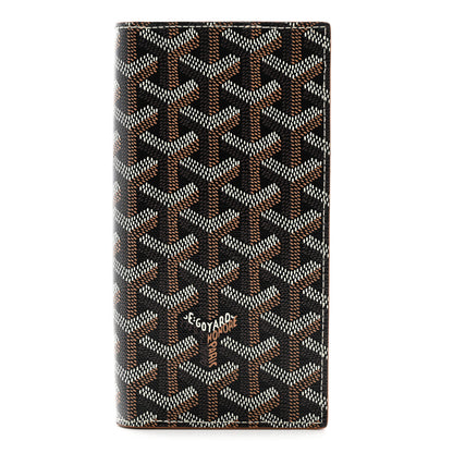 Goyard Goyardine Saint-Lambert Wallet Black Gold 1 of 6