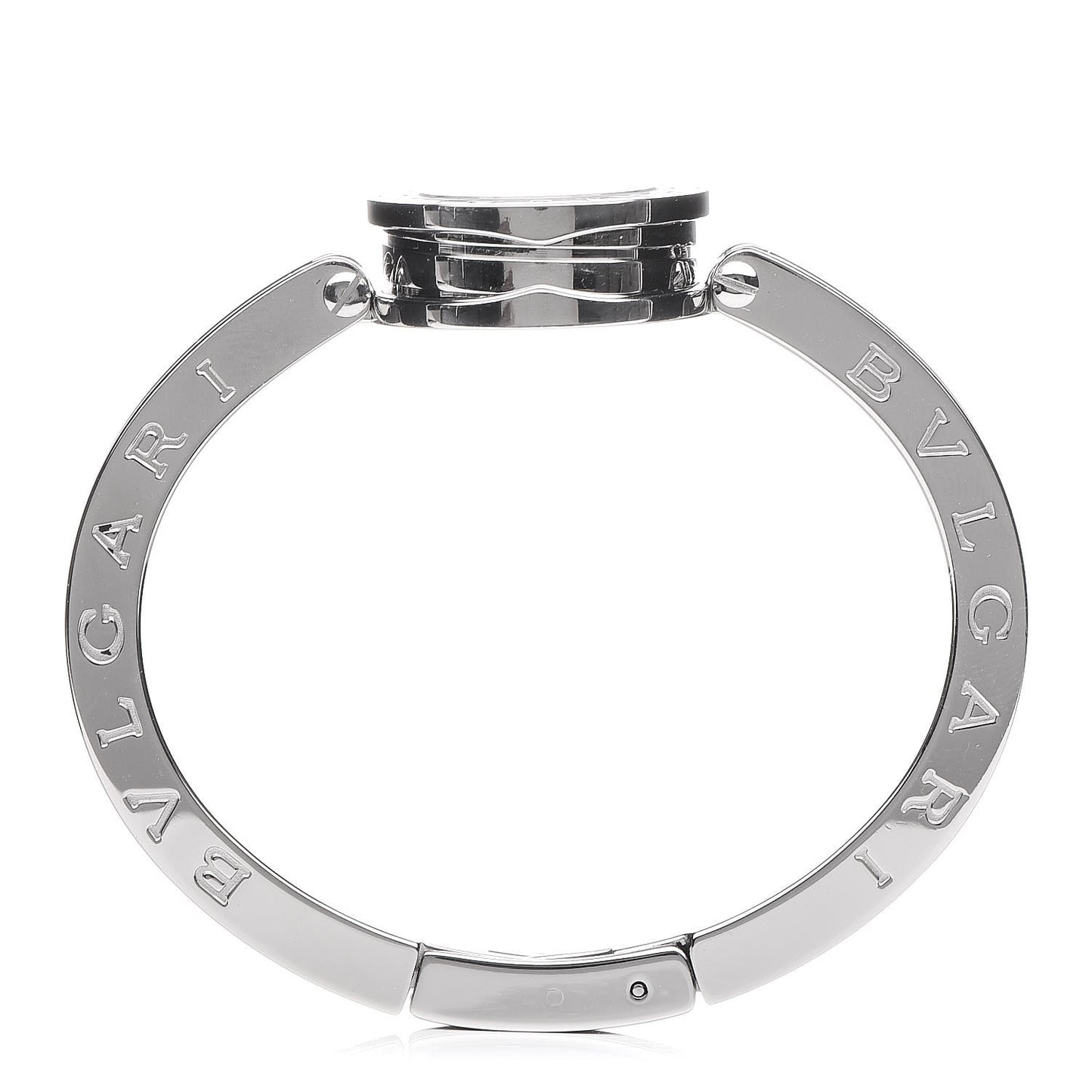 Stainless Steel Diamond 22mm B.Zero1 Quartz Watch Black