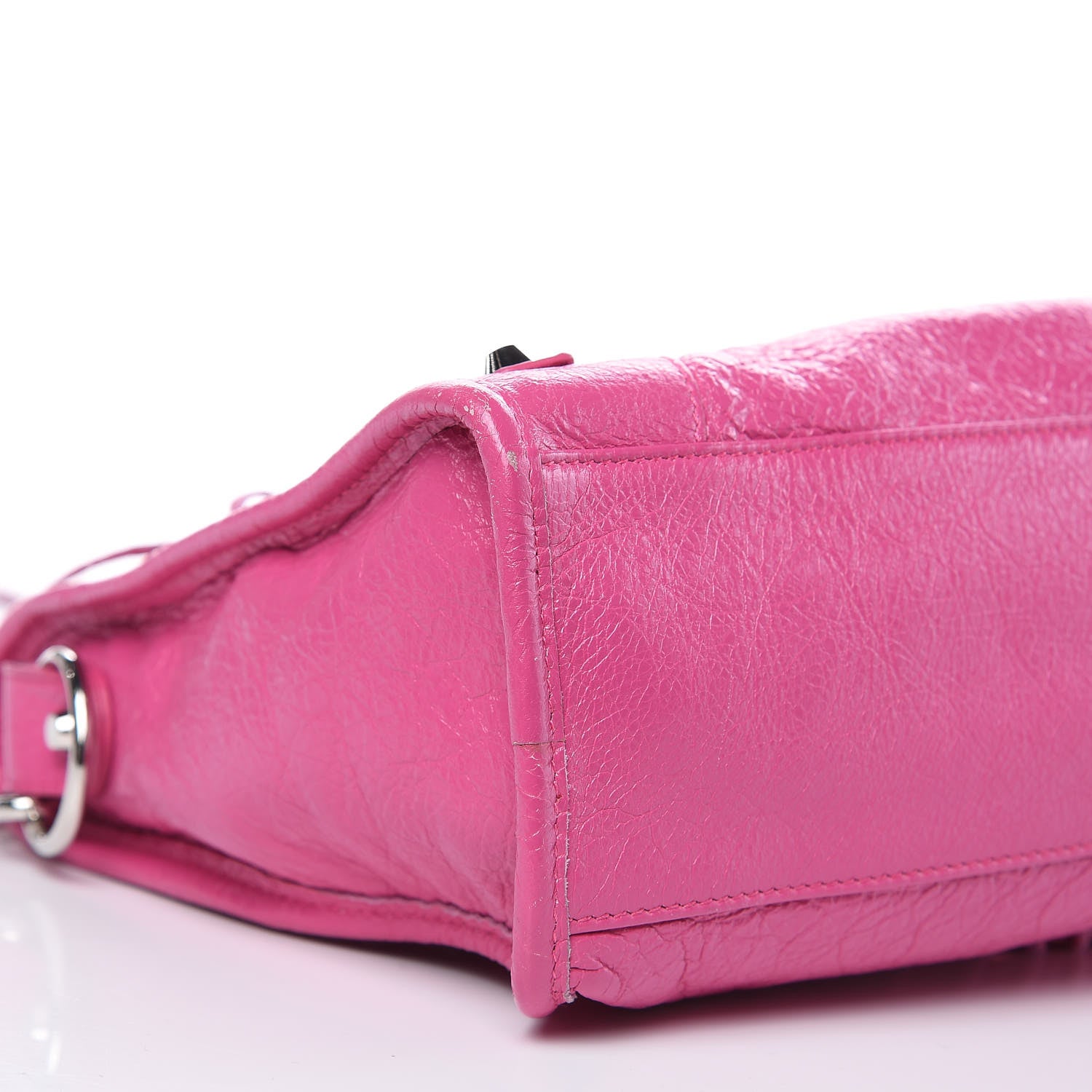 Balenciaga Agneau Classic Silver Hardware S City Rose Flamingo 10 of 15