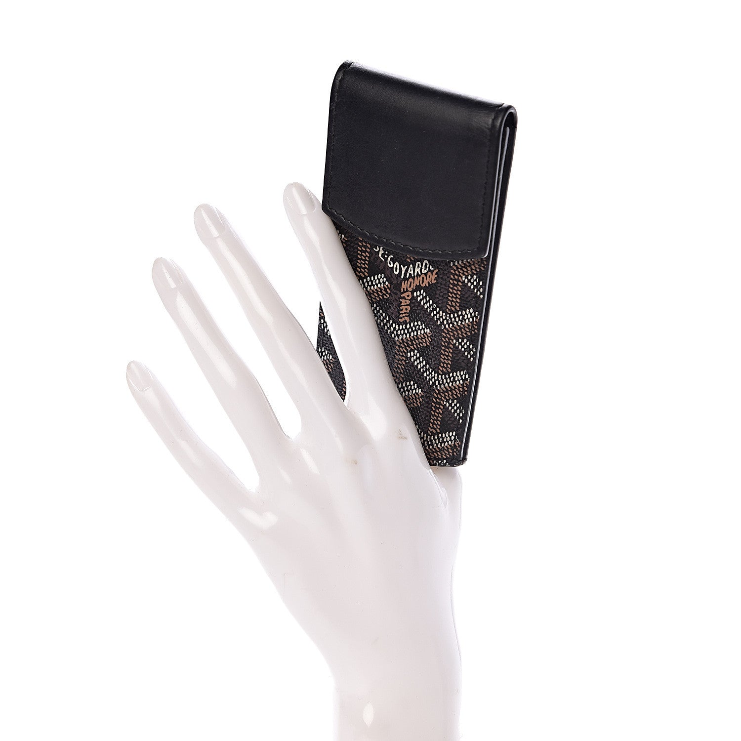 Goyard Goyardine Portier GM Key Pouch Black 2 of 7
