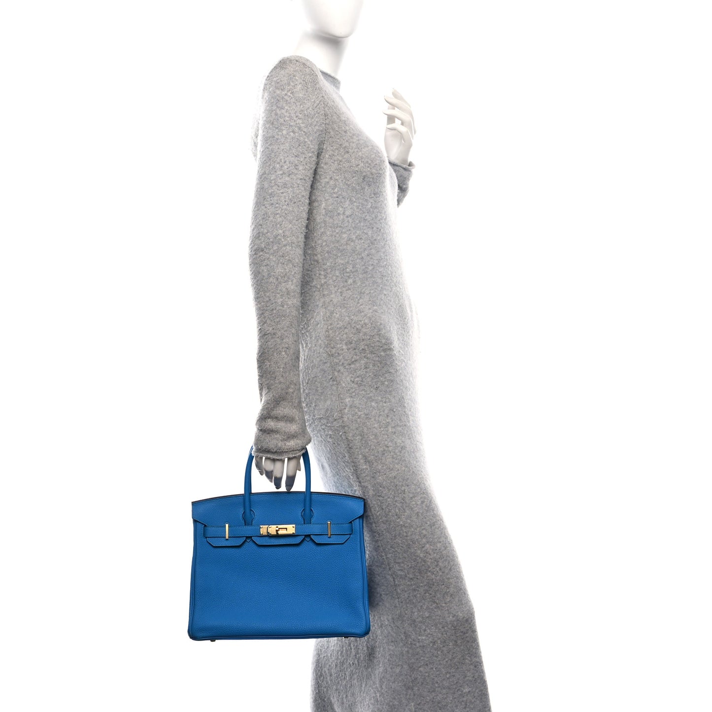 Togo Birkin 30 Bleu Zanzibar
