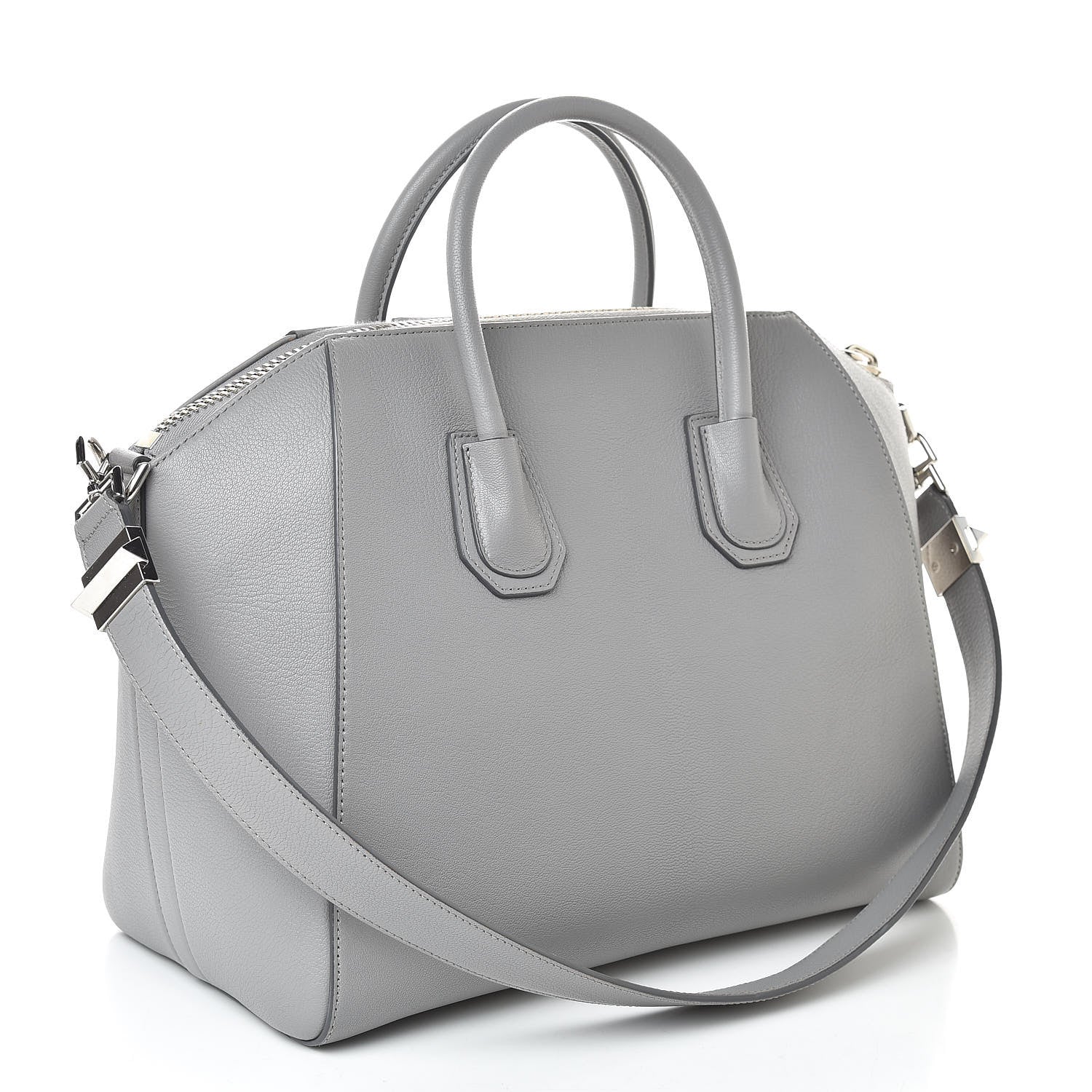 Givenchy Sugar Goatskin Medium Antigona Pearl Grey 3 of 11