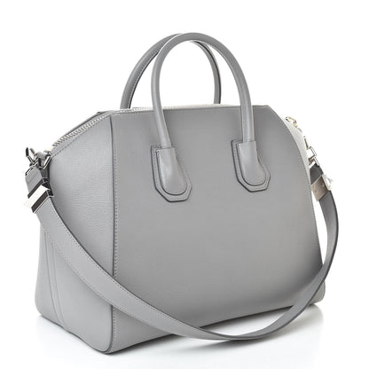 Givenchy Sugar Goatskin Medium Antigona Pearl Grey 3 of 11