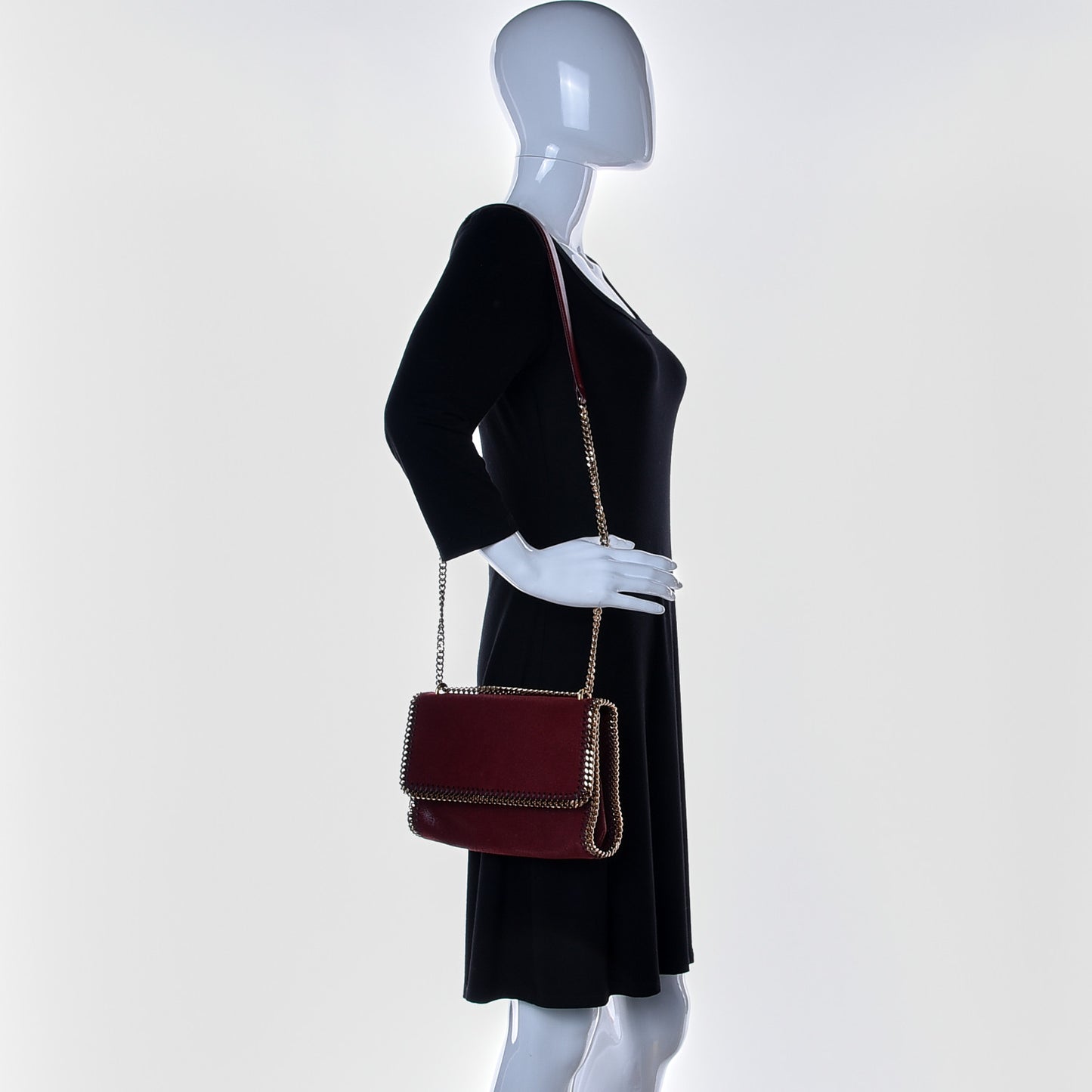 Shaggy Deer Falabella Messenger Ruby