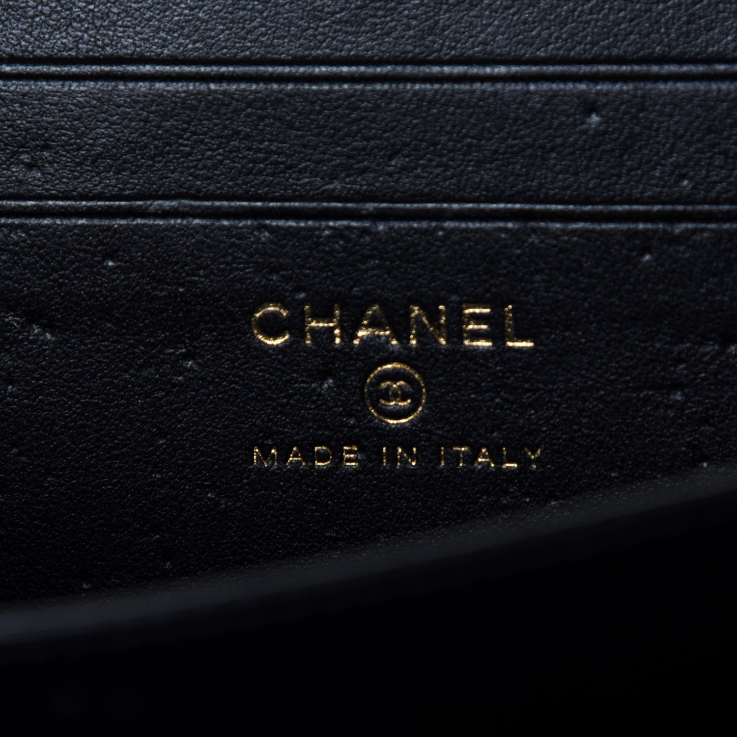 Chanel Caviar Quilted CC Filigree Vanity Clutch With Chain Black 6 of 13