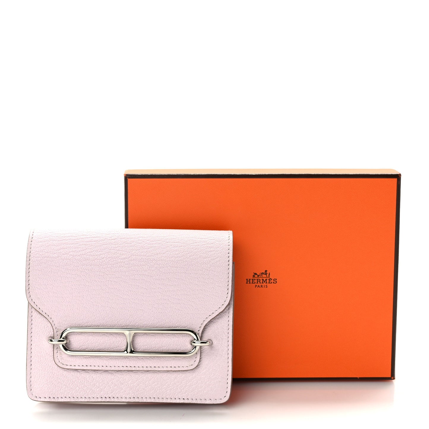 Chevre Mysore Roulis Slim Wallet Mauve Pale