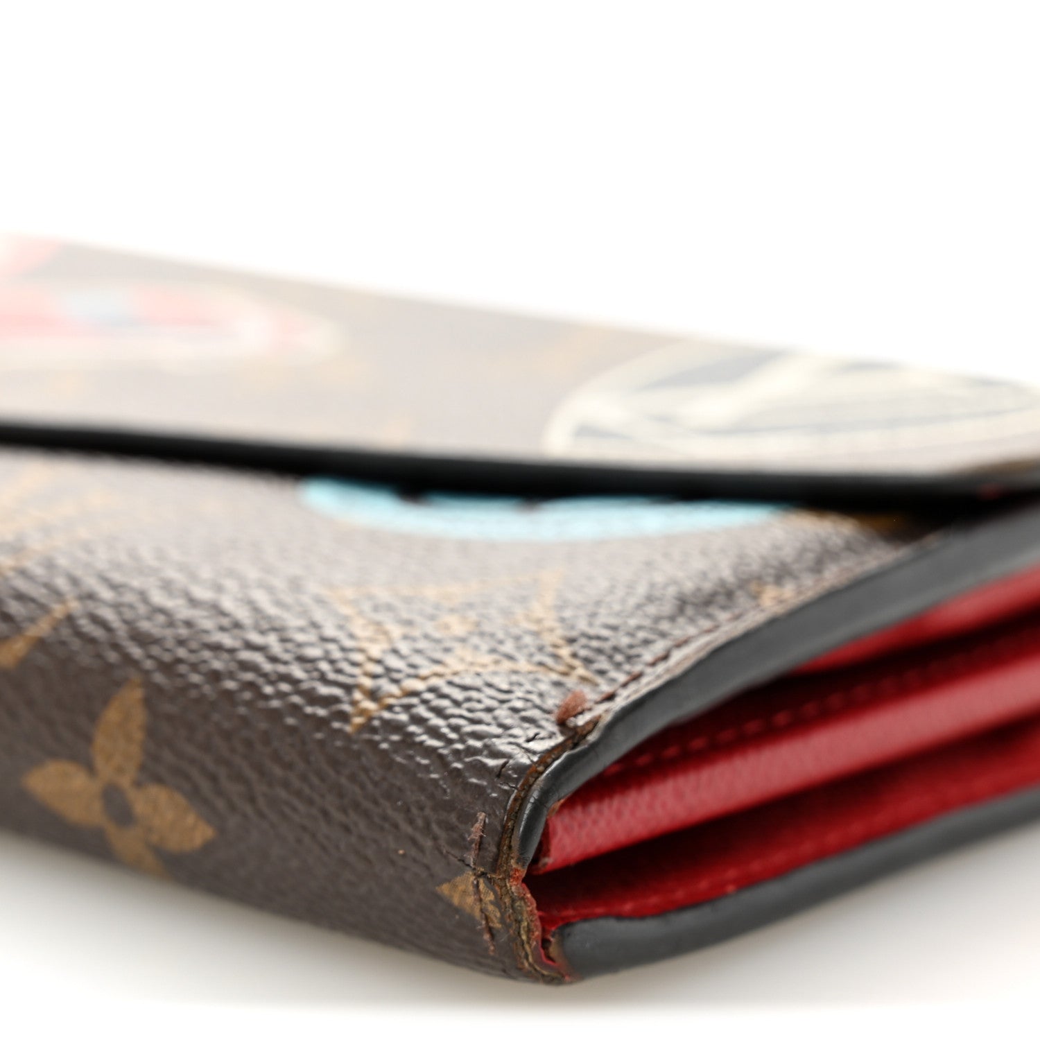 Louis Vuitton Monogram World Tour Sarah Wallet 8 of 12