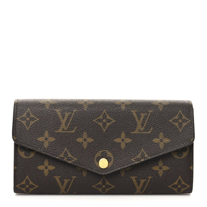 Louis Vuitton Monogram Sarah Wallet NM 1 of 9