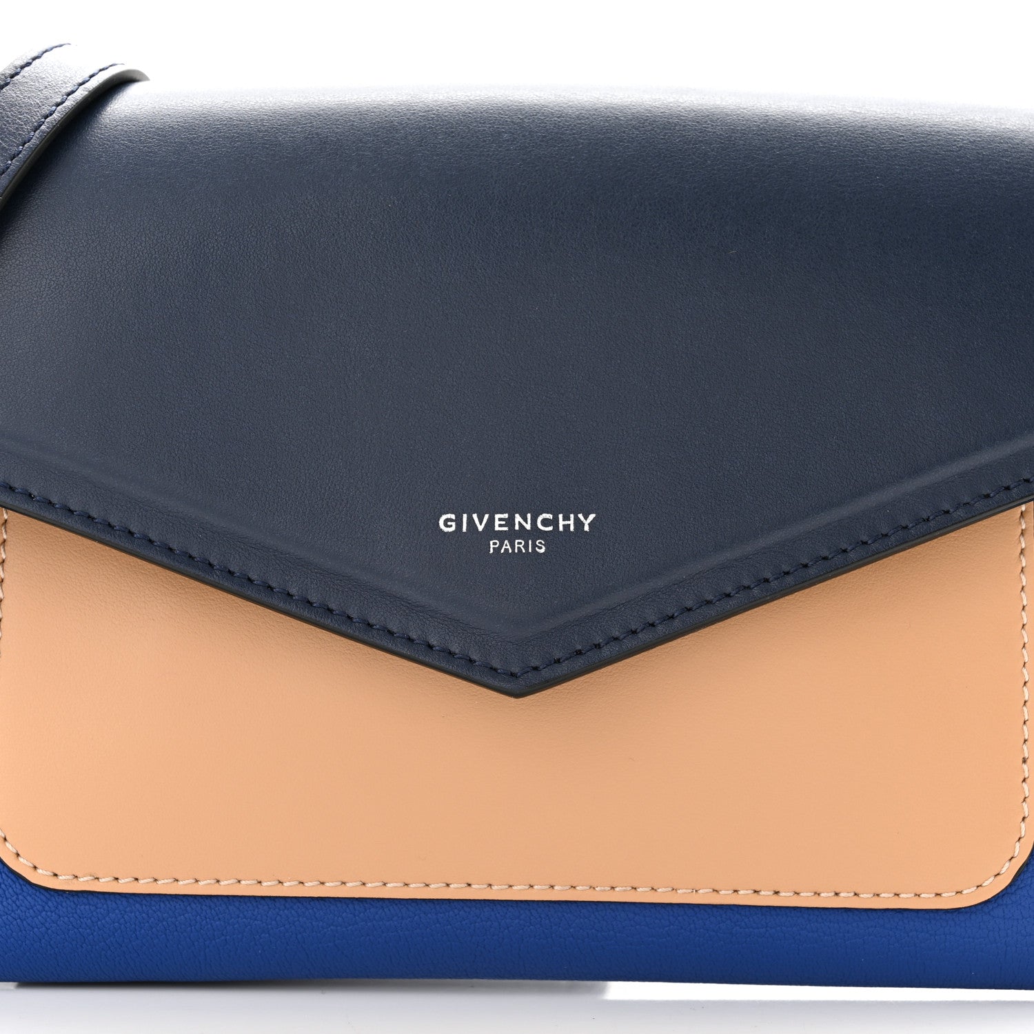 Givenchy Calfskin Duetto Crossbody Bag Night Blue 6 of 8