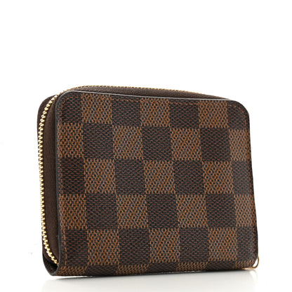 Louis Vuitton Damier Ebene Zippy Coin Purse 3 of 10