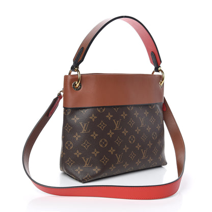Louis Vuitton Monogram Tuileries Besace Caramel Rouge 3 of 9