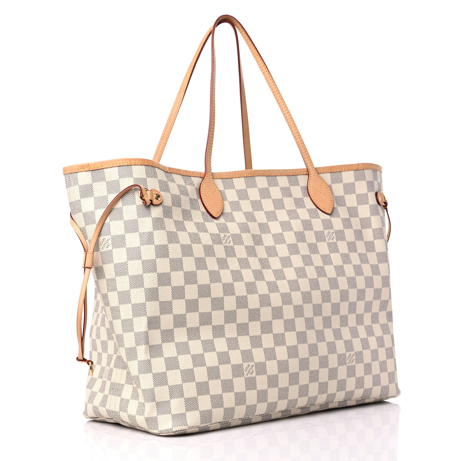 Louis Vuitton Damier Azur Neo Neverfull GM Rose Ballerine 4 of 12
