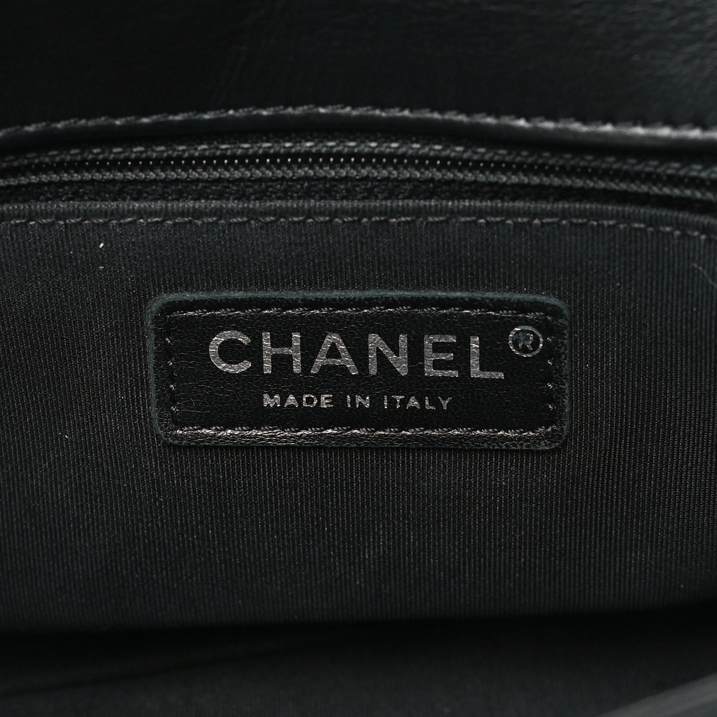 Calfskin Stitched Small Ring My Bag Flap Crossbody Bag Black