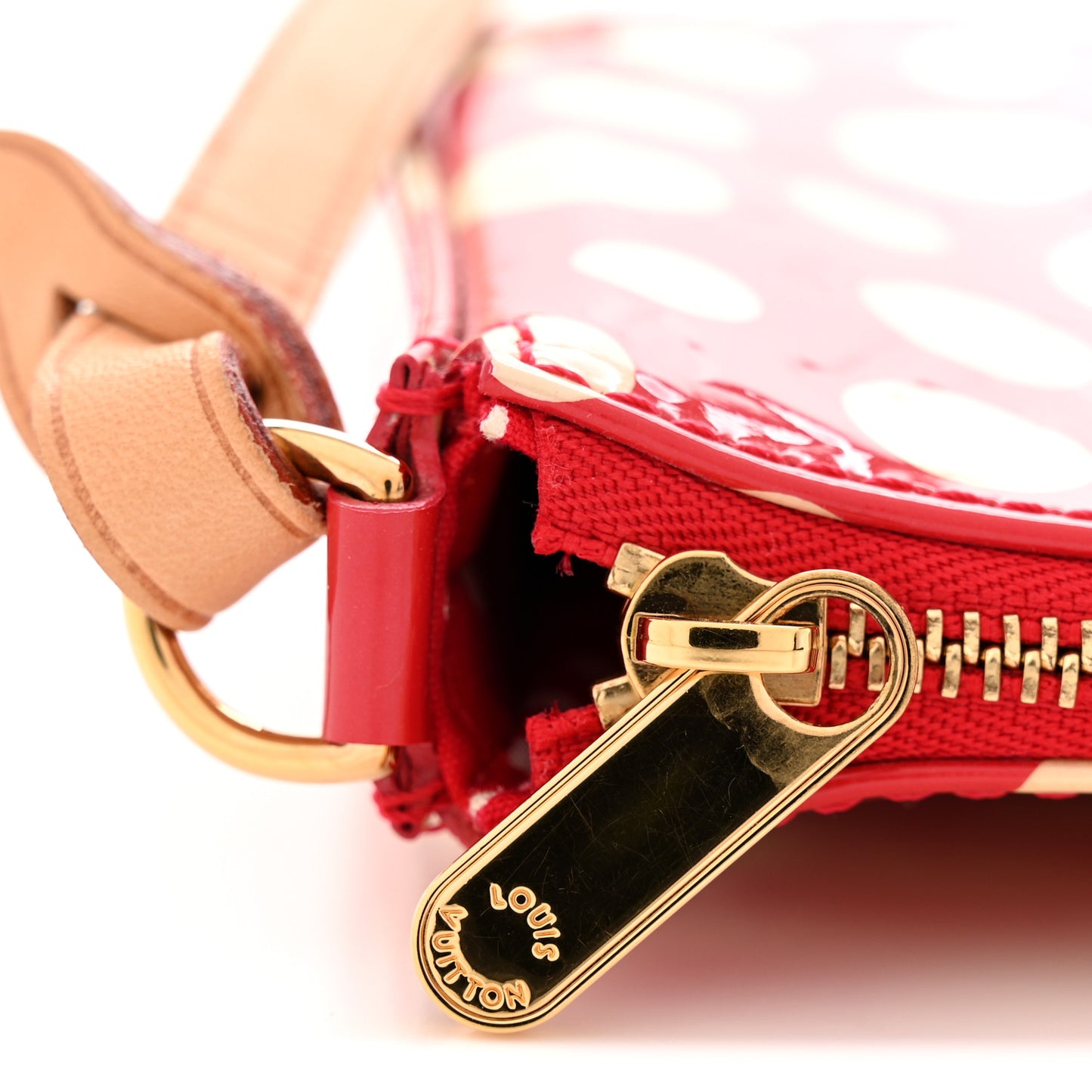 Vernis Kusama Infinity Dots Pochette Accessories Red Red