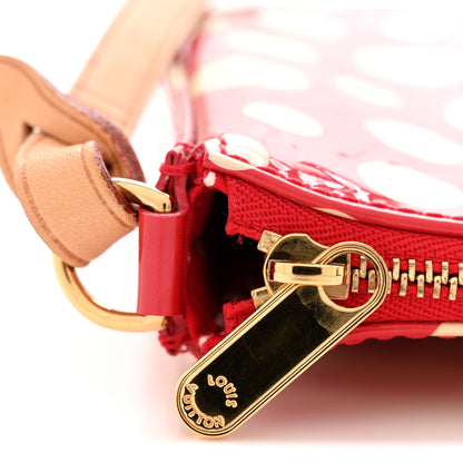 Louis Vuitton Vernis Kusama Infinity Dots Pochette Accessories Red Red 11 of 12