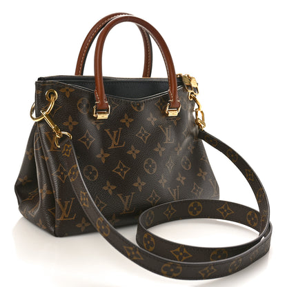 Louis Vuitton Monogram Pallas BB Black 2 of 9