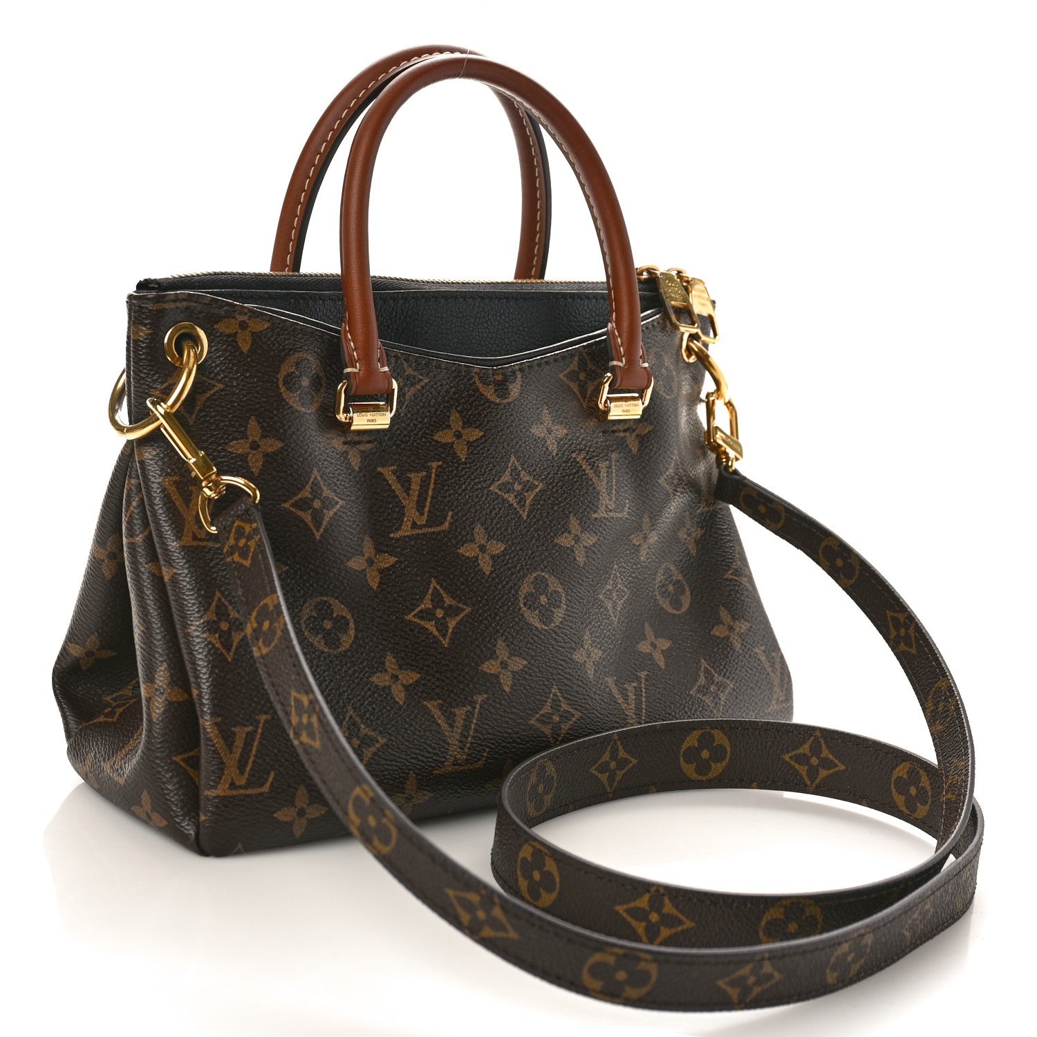 Louis Vuitton Monogram Pallas BB Black 4 of 10