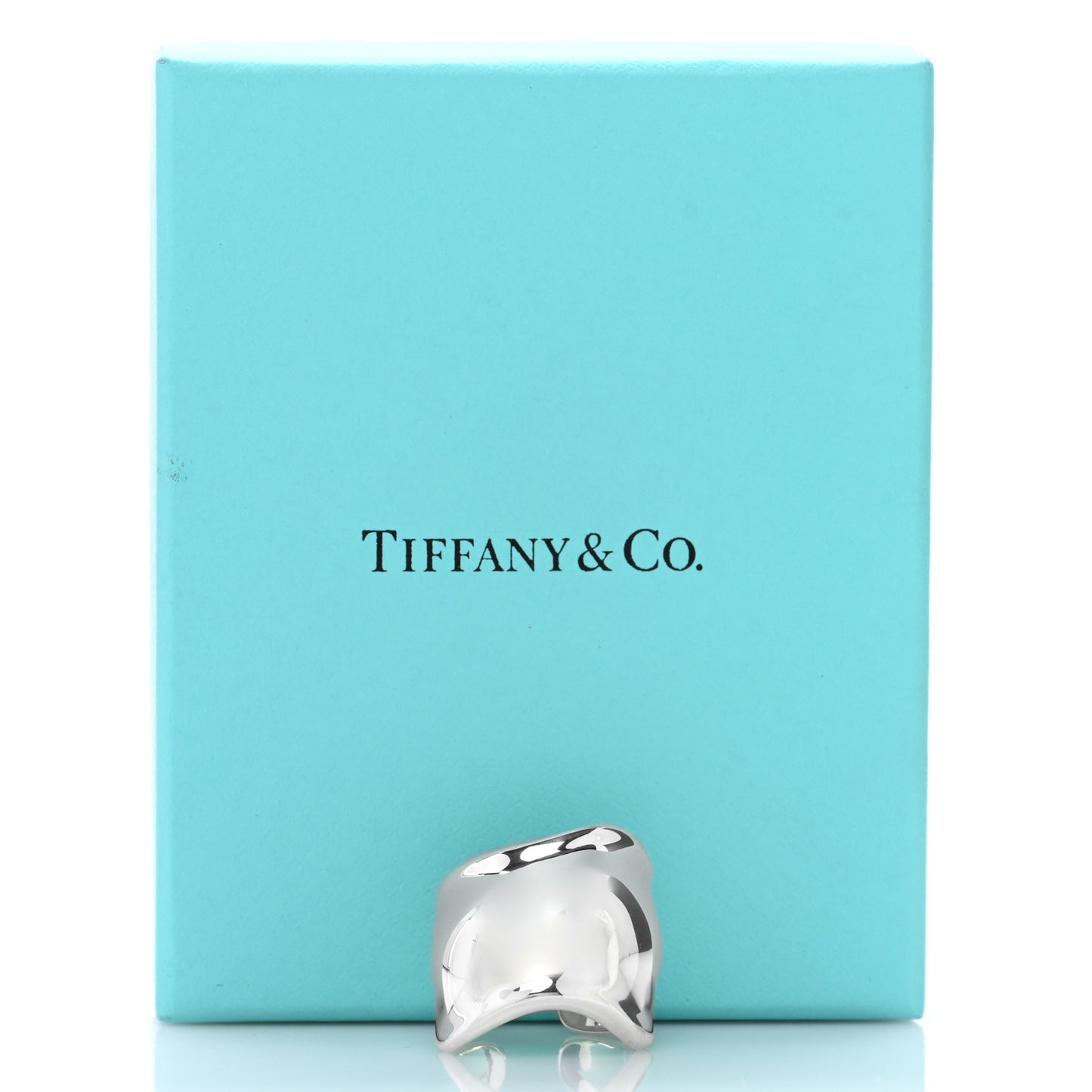 Sterling Silver Elsa Peretti Bone Ring 54 7