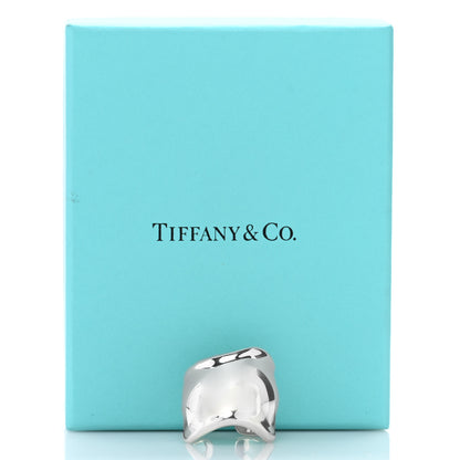 Tiffany Sterling Silver Elsa Peretti Bone Ring 54 7 5 of 5