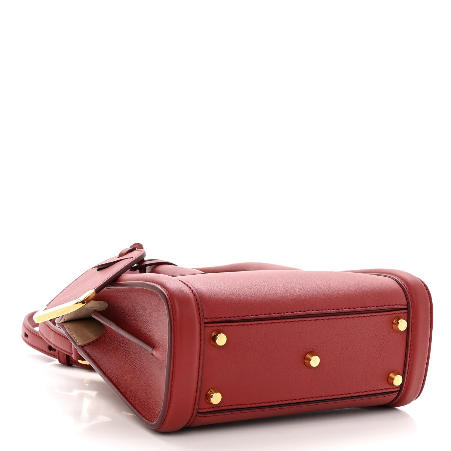 Alexander McQueen Calfskin Mini Heroine 21 Scarlet 4 of 11