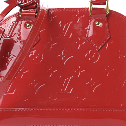 Louis Vuitton Vernis Alma BB Cherry 11 of 11