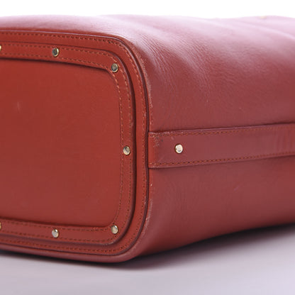 Chloe Smooth Calfskin Medium Roy Bucket Bag Earthy Red 10 of 11