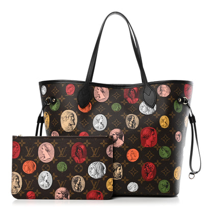 Louis Vuitton X FORNASETTI Monogram Cameo Neverfull MM 1 of 4