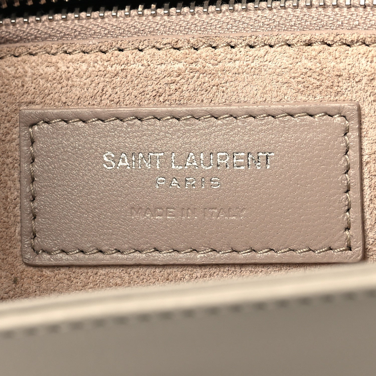 Saint Laurent Smooth Calfskin Le 5 A 7 Hobo Crema Soft 6 of 10
