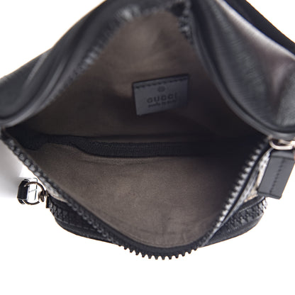 Gucci GG Supreme Monogram Belt Bag Black 5 of 11