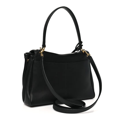 Balenciaga Natural Smooth Calfskin Small Rodeo Top Handle Handbag Black 3 of 10