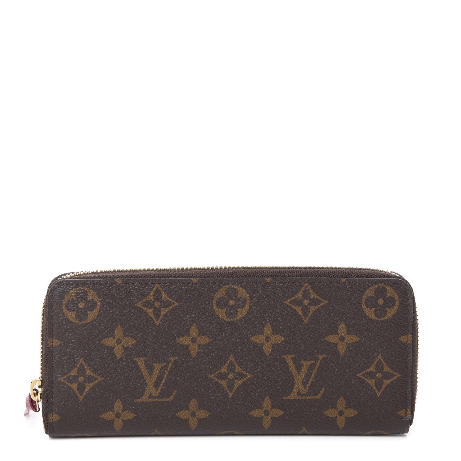 Louis Vuitton Monogram Clemence Wallet Fuchsia 1 of 5