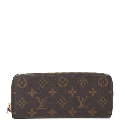 Louis Vuitton Monogram Clemence Wallet Fuchsia 1 of 5