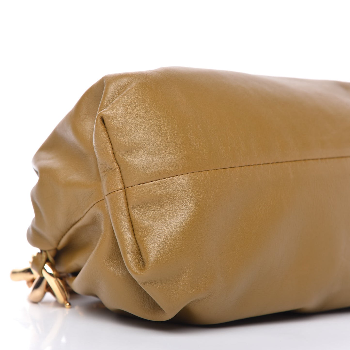 Calfskin The Pouch Chain Moutarde
